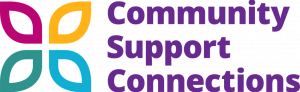 community support connections branding